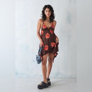 UO Floral Mini Dress